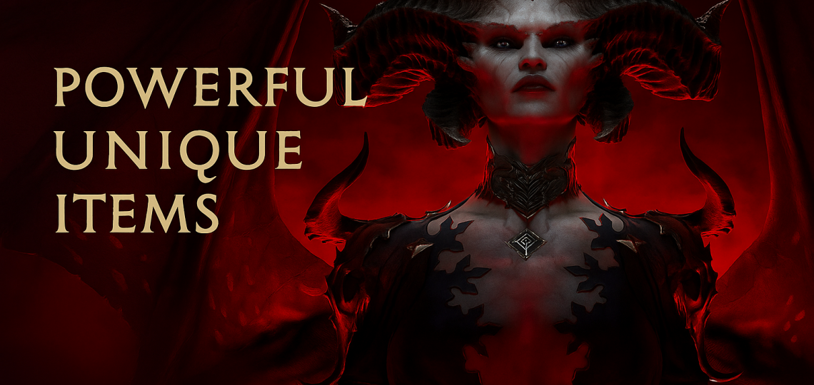 Powerful Unique Items in Diablo 4 S10