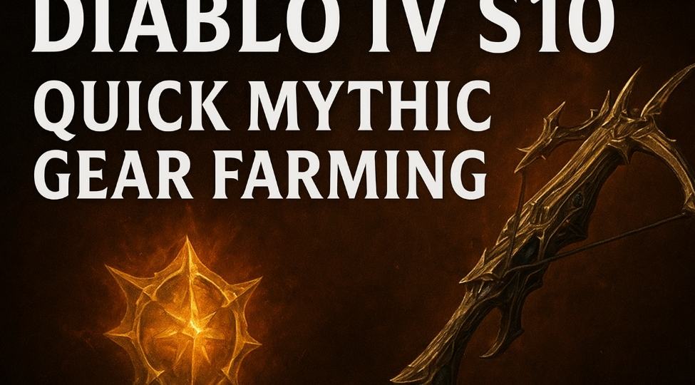 Diablo 4 S10: Quick Mythic Gear Farming