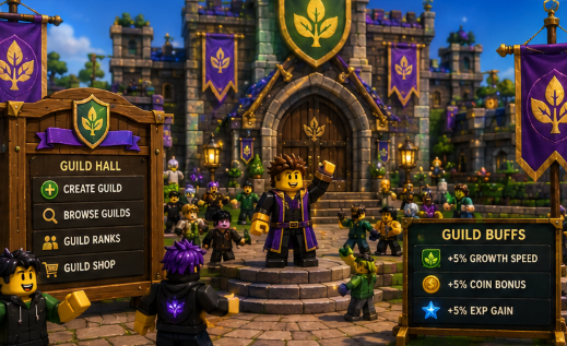 Grow a Garden 2 Guilds Guide Alliances Guild Wars and Rewards